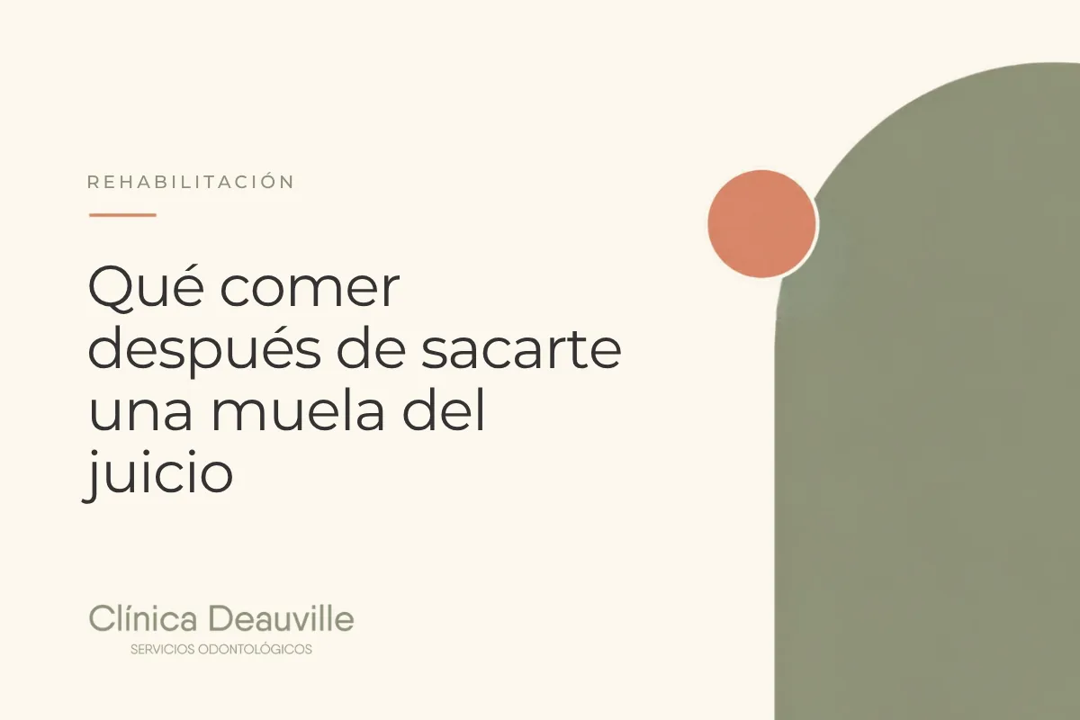 En este momento estás viendo Qué comer después de sacarte una muela del juicio: guía día por día